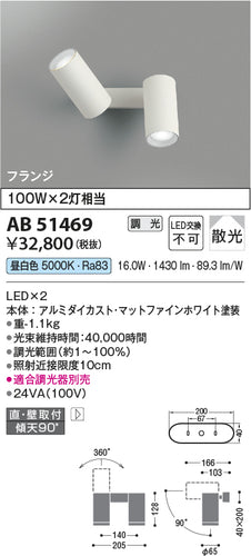 コイズミ（KOIZUMI）スポットライト AB51469