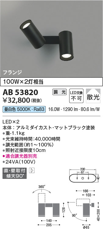 コイズミ（KOIZUMI）ブラケット AB53820