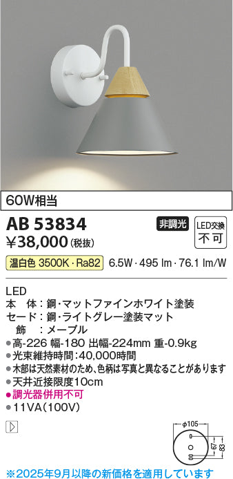 コイズミ（KOIZUMI）ブラケット AB53834