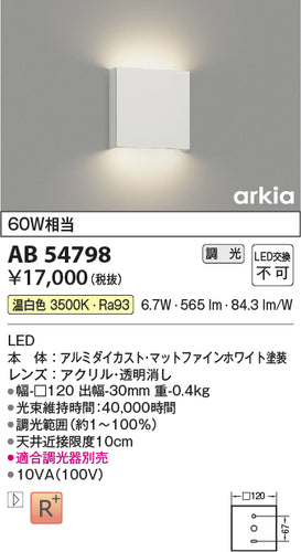 コイズミ（KOIZUMI）ブラケット AB54798