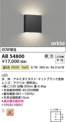 コイズミ（KOIZUMI）ブラケット AB54800