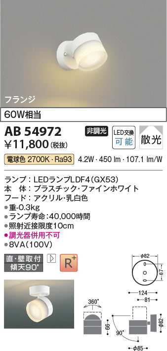 コイズミ（KOIZUMI）スポットライト AB54972