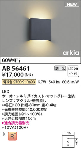コイズミ（KOIZUMI）ブラケット AB56461