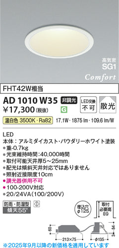 コイズミ（KOIZUMI）ポーチライト AD1010W35