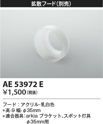 コイズミ（KOIZUMI）スポットライト AE53972E
