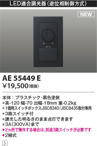 コイズミ（KOIZUMI）オプション AE55449E