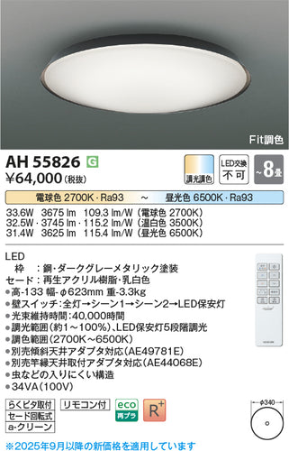 コイズミ（KOIZUMI）シーリングライト AH55826