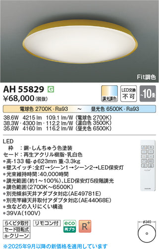 コイズミ（KOIZUMI）シーリングライト AH55829