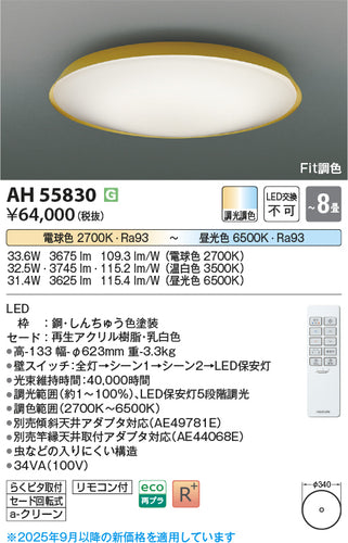 コイズミ（KOIZUMI）シーリングライト AH55830