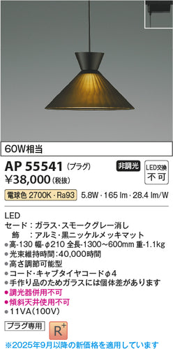 コイズミ（KOIZUMI）ペンダント AP55541