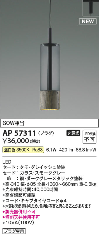 コイズミ（KOIZUMI）ペンダント AP57311