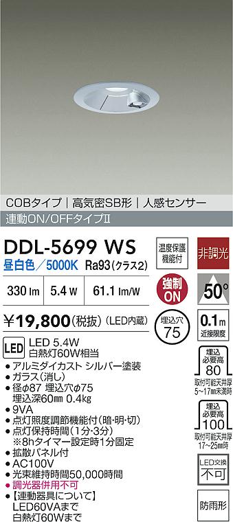 ダイコー（DAIKO）屋外灯 DDL-5699WS
