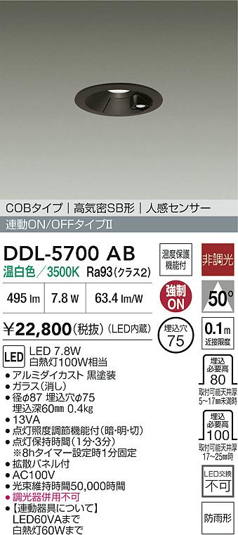 ダイコー（DAIKO）屋外灯 DDL-5700AB