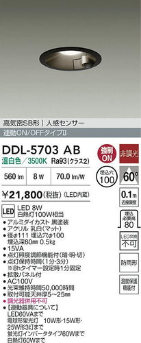 ダイコー（DAIKO）屋外灯 DDL-5703AB