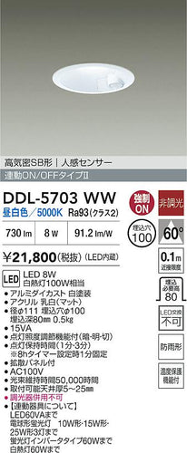 ダイコー（DAIKO）屋外灯 DDL-5703WW