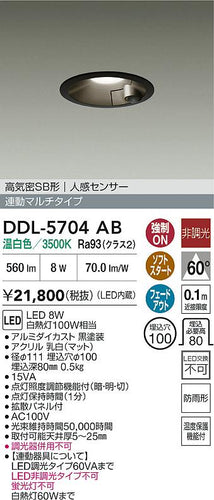 ダイコー（DAIKO）屋外灯 DDL-5704AB
