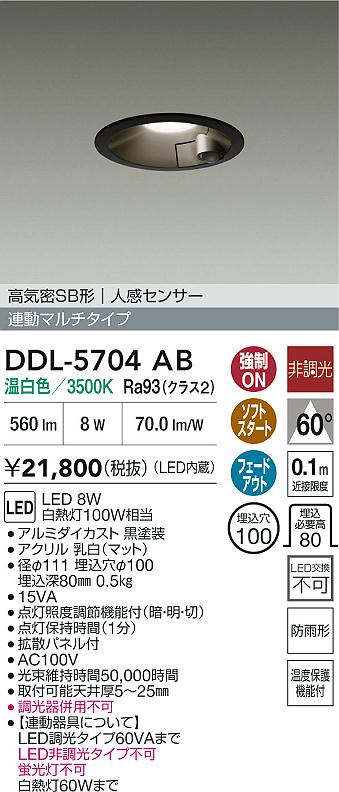ダイコー（DAIKO）屋外灯 DDL-5704AB