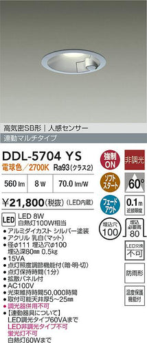 ダイコー（DAIKO）屋外灯 DDL-5704YS