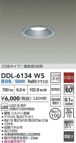 ダイコー（DAIKO）屋外灯 DDL-6134WS