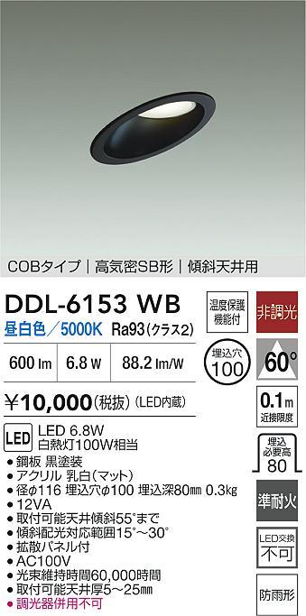 ダイコー（DAIKO）屋外灯 DDL-6153WB
