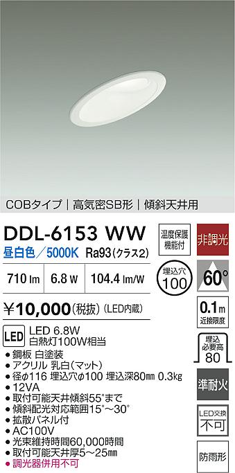 ダイコー（DAIKO）屋外灯 DDL-6153WW