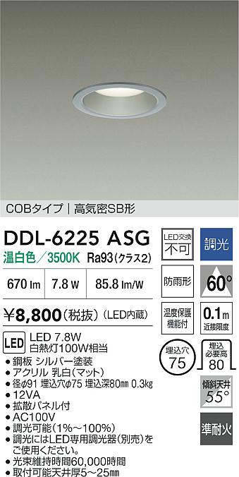 ダイコー（DAIKO）屋外灯 DDL-6225ASG