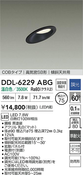 ダイコー（DAIKO）屋外灯 DDL-6229ABG