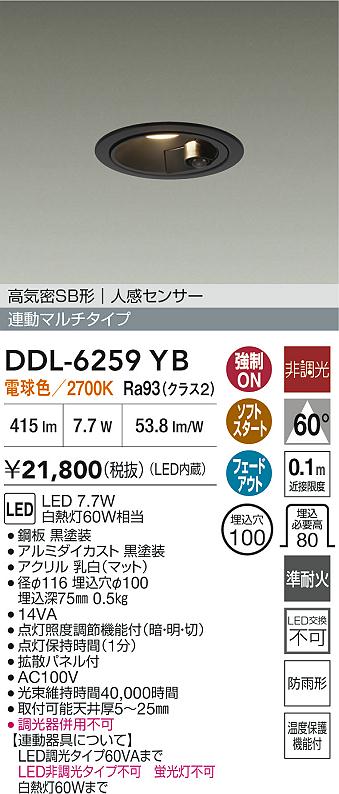 ダイコー（DAIKO）屋外灯 DDL-6259YB