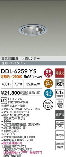 ダイコー（DAIKO）屋外灯 DDL-6259YS