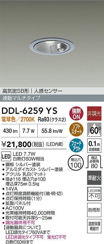 ダイコー（DAIKO）屋外灯 DDL-6259YS