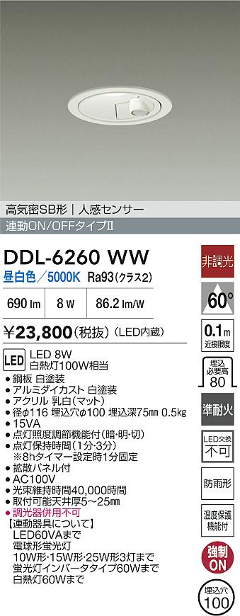 ダイコー（DAIKO）屋外灯 DDL-6260WW