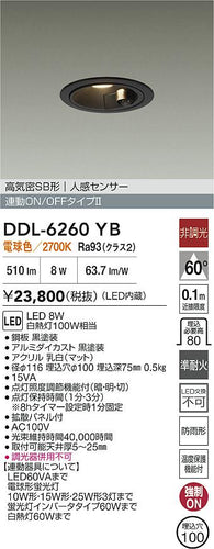 ダイコー（DAIKO）屋外灯 DDL-6260YB