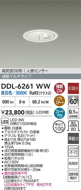 ダイコー（DAIKO）屋外灯 DDL-6261WW