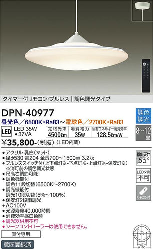 ダイコー（DAIKO）ペンダント DPN-40977