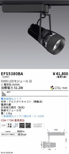 遠藤照明（ENDO）スポットライト EFS5380BA