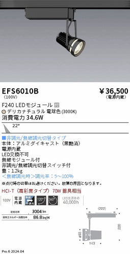 遠藤照明（ENDO）スポットライト EFS6010B