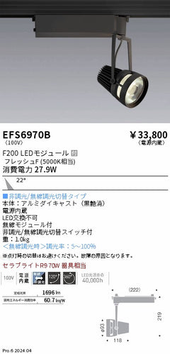 遠藤照明（ENDO）スポットライト EFS6970B