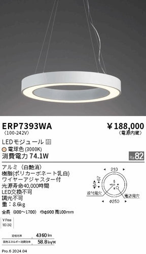遠藤照明（ENDO）ペンダント ERP7393WA