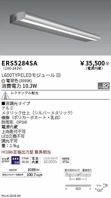 遠藤照明（ENDO）屋外灯 ERS5284SA