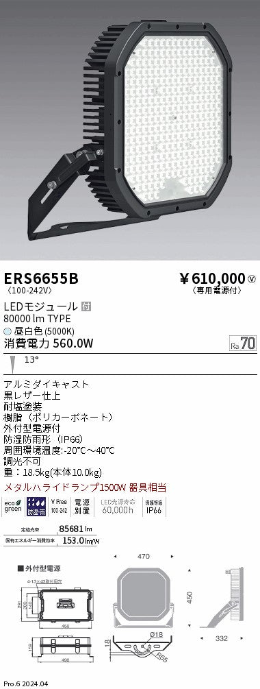 遠藤照明（ENDO）屋外灯 ERS6655B