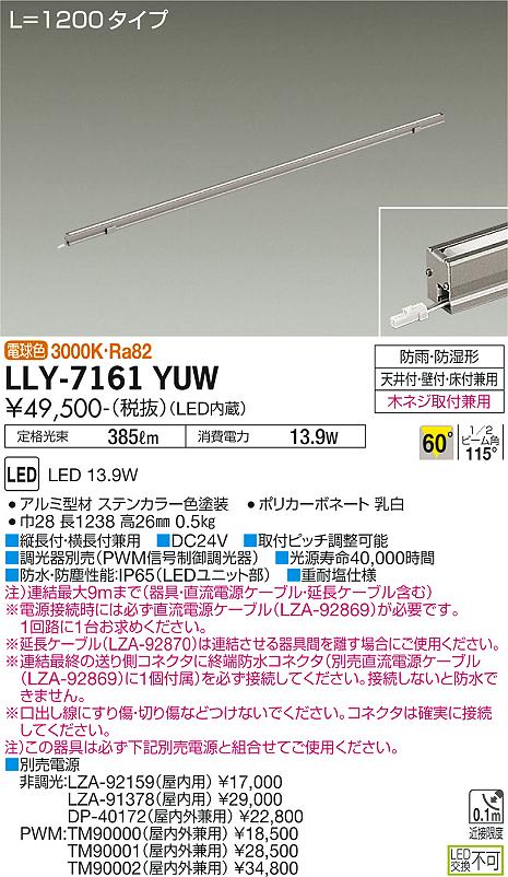 ダイコー（DAIKO）屋外灯 LLY-7161YUW