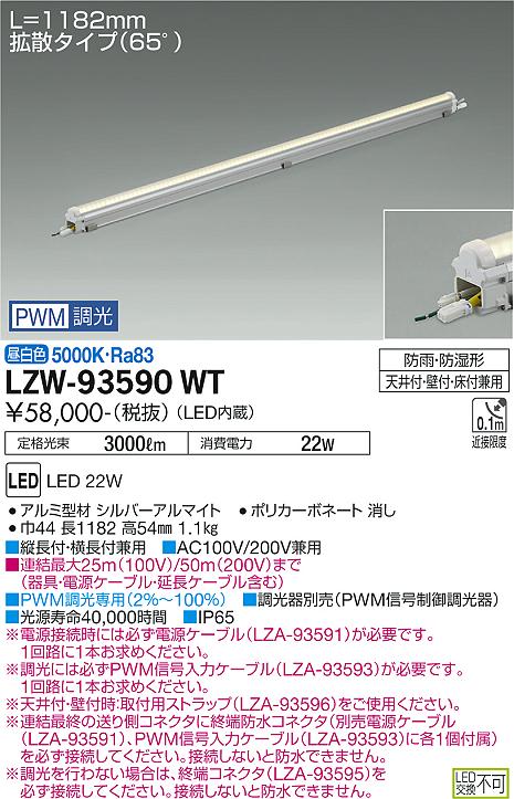 ダイコー（DAIKO）屋外灯 LZW-93590WT
