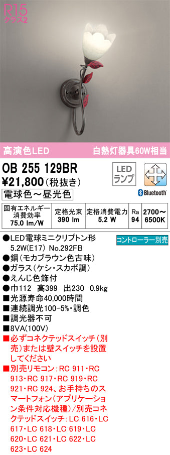 オーデリック（ODELIC）ブラケット OB255129BR