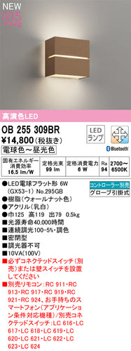オーデリック（ODELIC）ブラケット OB255309BR