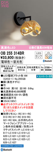 オーデリック（ODELIC）ブラケット OB255314BR