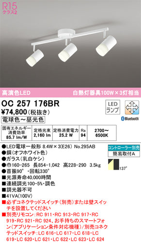 オーデリック（ODELIC）スポットライト OC257176BR