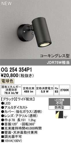 オーデリック（ODELIC）屋外灯 OG254354P1