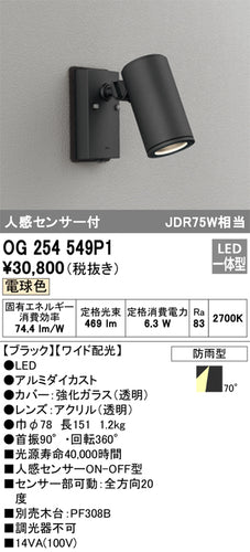 オーデリック（ODELIC）屋外灯 OG254549P1