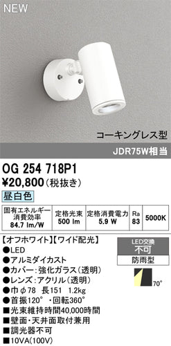 オーデリック（ODELIC）屋外灯 OG254718P1