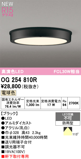 オーデリック（ODELIC）屋外灯 OG254810R